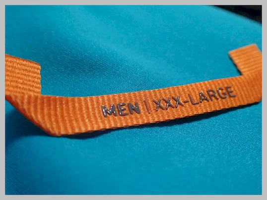 Garment Woven Tags Custom Screen Printed Canvas Labels Custom Clothing Patches