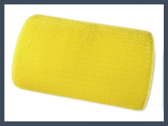 Good quality un-napped loop (short hair) hook and loop,yellow