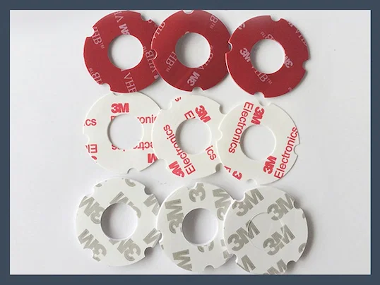 Hot sale 3M back glue punching hook and loop