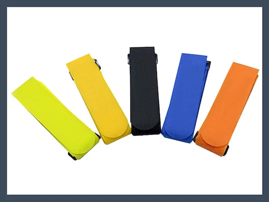 Luggage cases hook and loop tape,colours