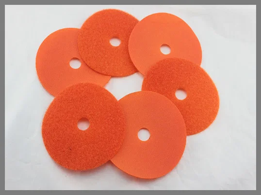 Magic self adhesive Colorful Sew On hook and loop dots Eco friendly,logo printed