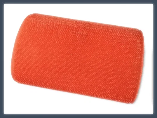 Manufactures products un-napped loop (short hair) hook and loop,orange