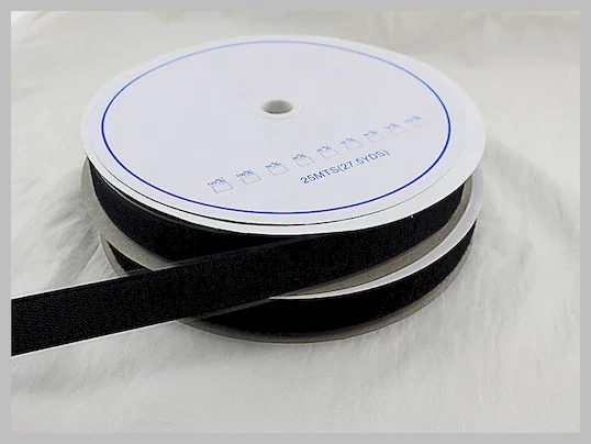 Nylon 2 Inch Self Adhesive Hook And Loop Tape Fastener In 50 Yards Per Roll