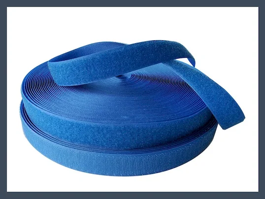 Polyester hook and loop, colours