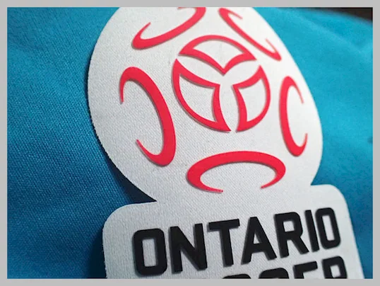 Raised Effect High Density Custom Clothing Patches Screen Printed Heat Transfers Label For Fabric
