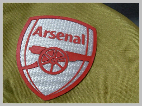 Tatami Material Clothing Brand Embossed Patch For Soccer Team