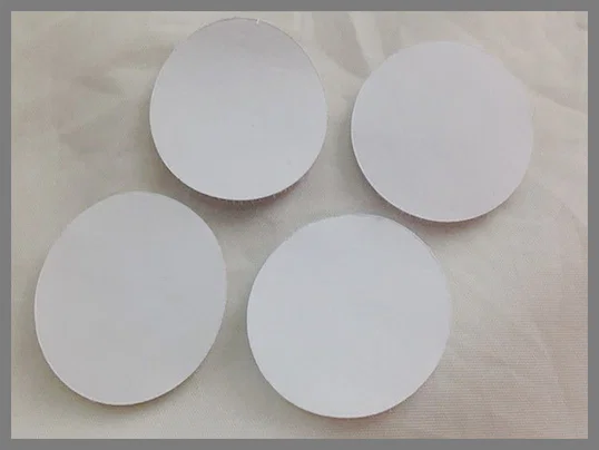 Woven Nylon Hook And Loop Coins Die Cut Adhesive Backed Hook Loop Dots Or Circles